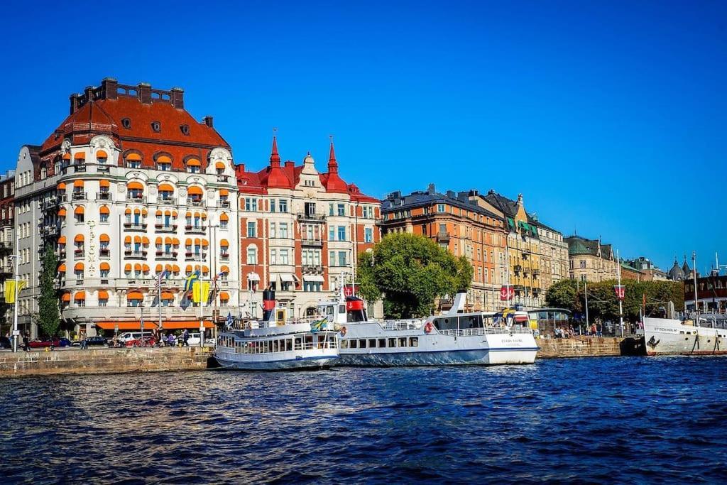 Appartamento Laegenhet Med Fantastiskt Laege Stoccolma Esterno foto